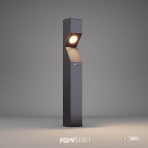 Dualluz aluminium bollardlamp