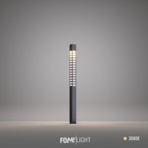 Vilorita decoratieve plexi-aluminium LED-buitenlichtmast