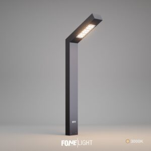 Polera aluminium bollardlamp voor tuinverlichting